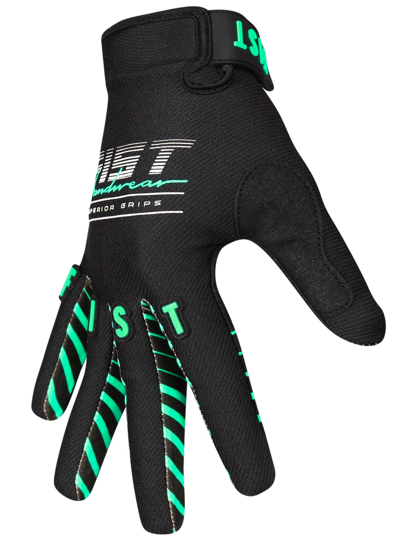 Fist Freestyle Gloves - Black / Green - Image 3