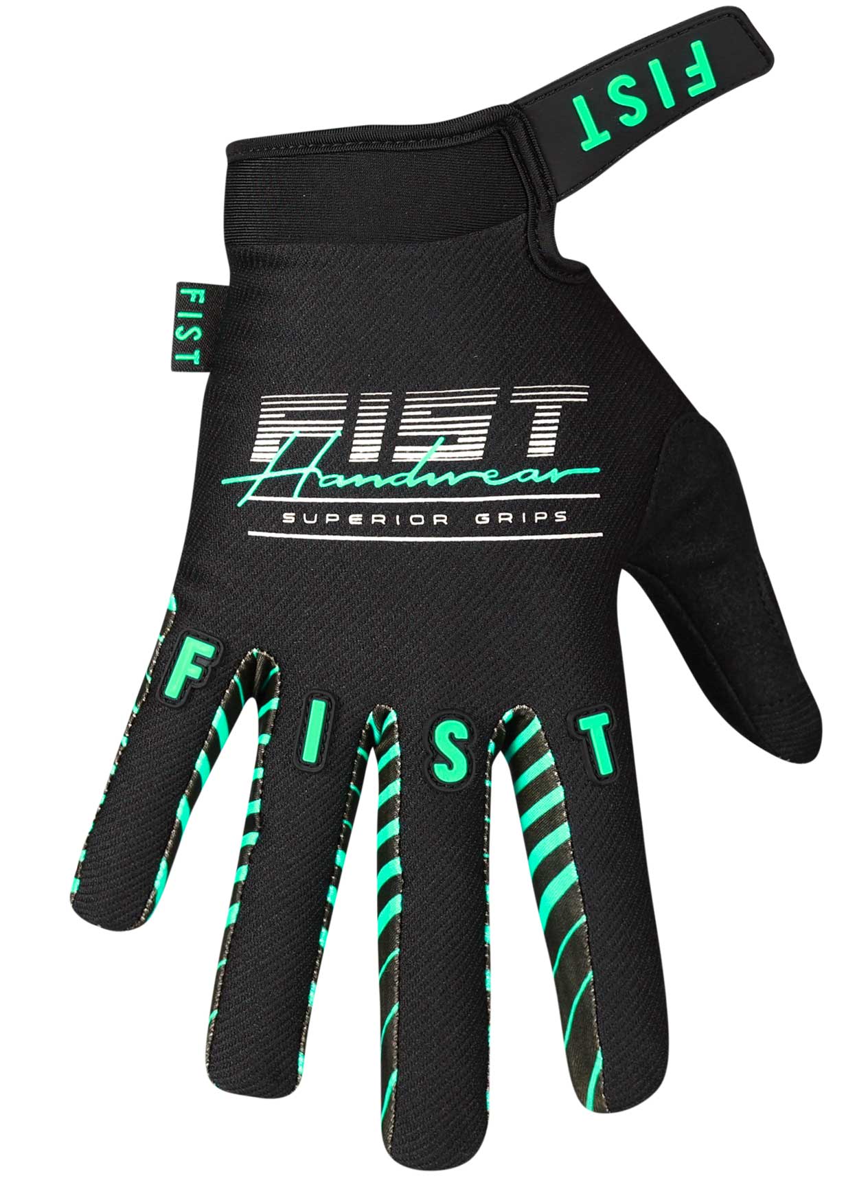 Fist Freestyle Gloves - Black / Green - Image 4
