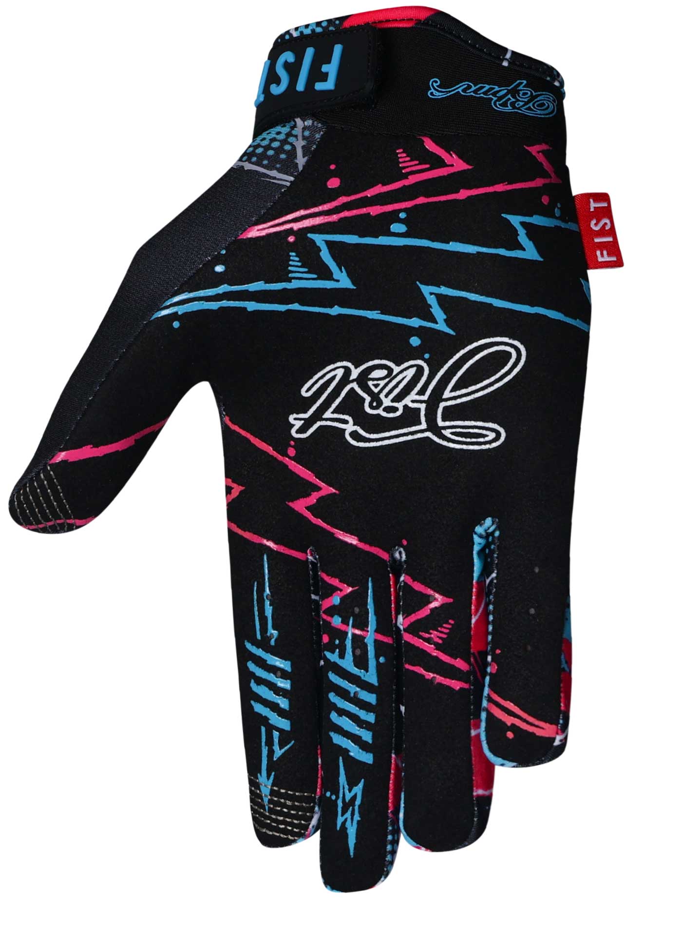 Fist Strike Gloves - Pink Blue - Image 2