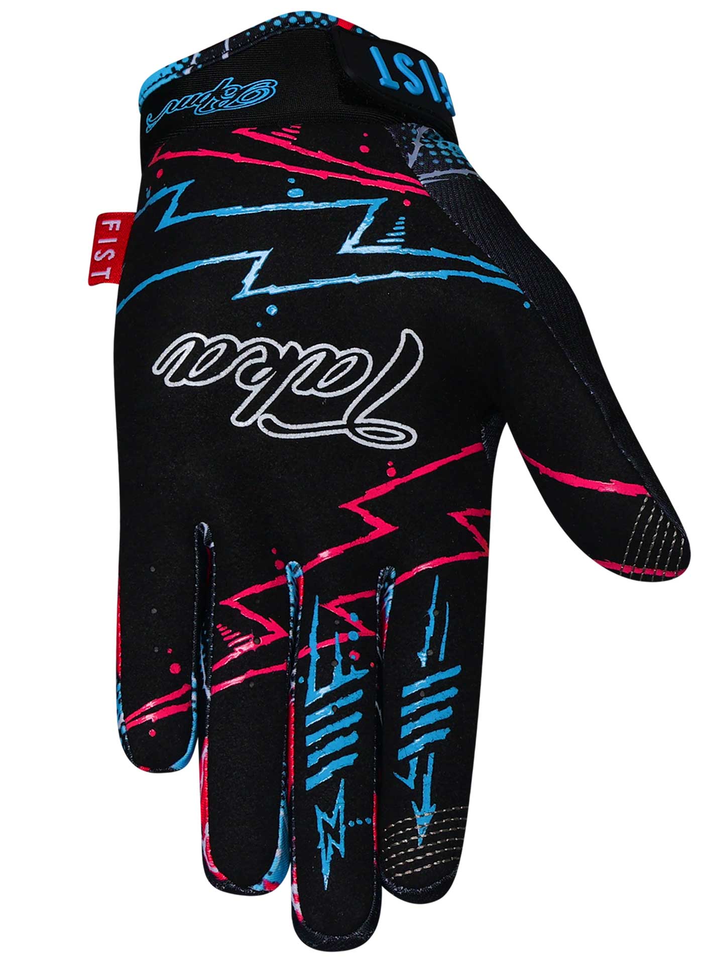 Fist Strike Gloves - Pink Blue - Image 3