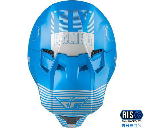Fly Formula CC Helmet - Youth Large - Primary Blue / Grey - Image 2