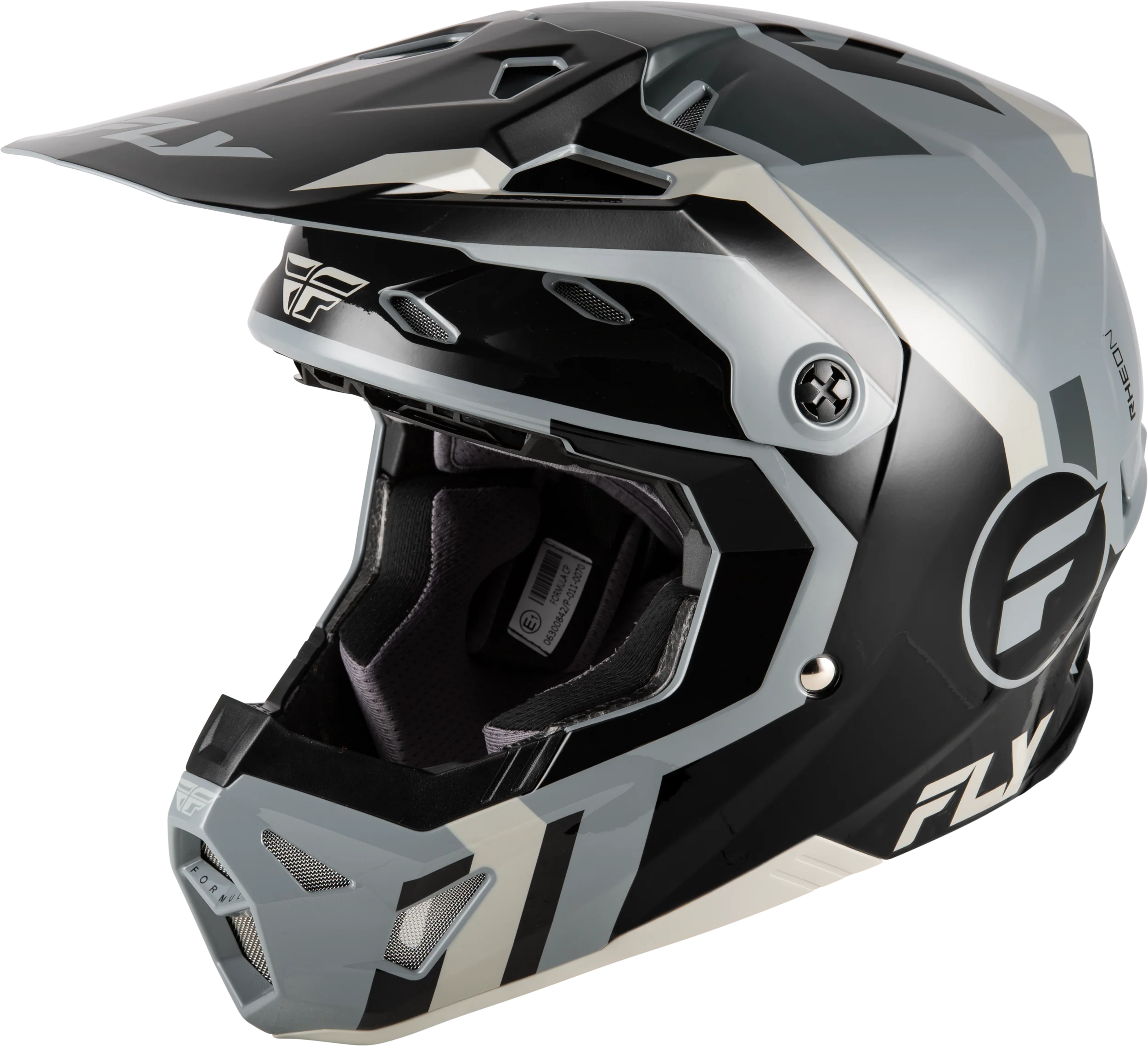 Fly Formula CP Seal Helmet - Black / Grey