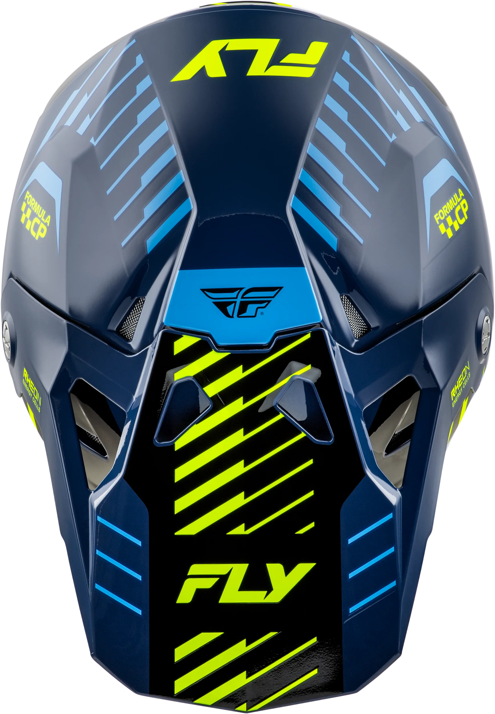 Fly Formula CP Slice Helmet - Navy / Hi-Vis - Image 3