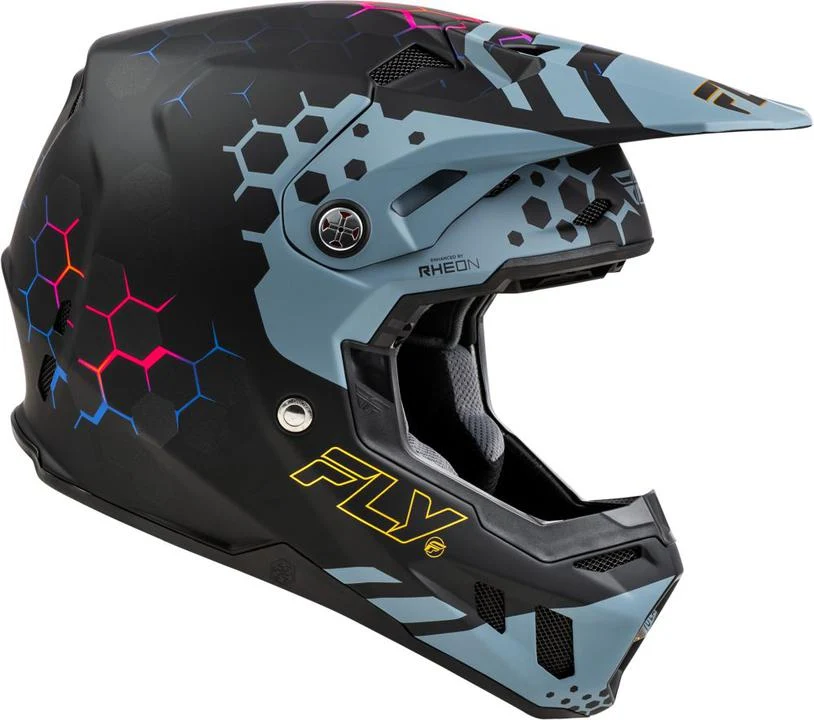 Fly Formula CC Helmet Tektonic - Matt Black / Slate - Image 4