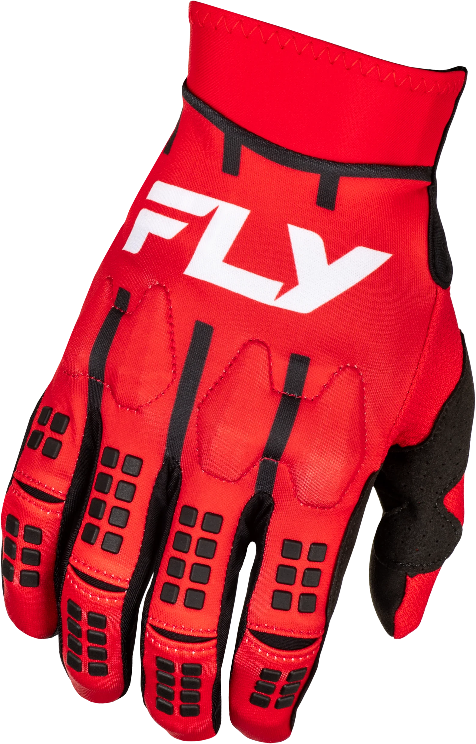 Fly MX25 Evo Gloves - Red / White / Black
