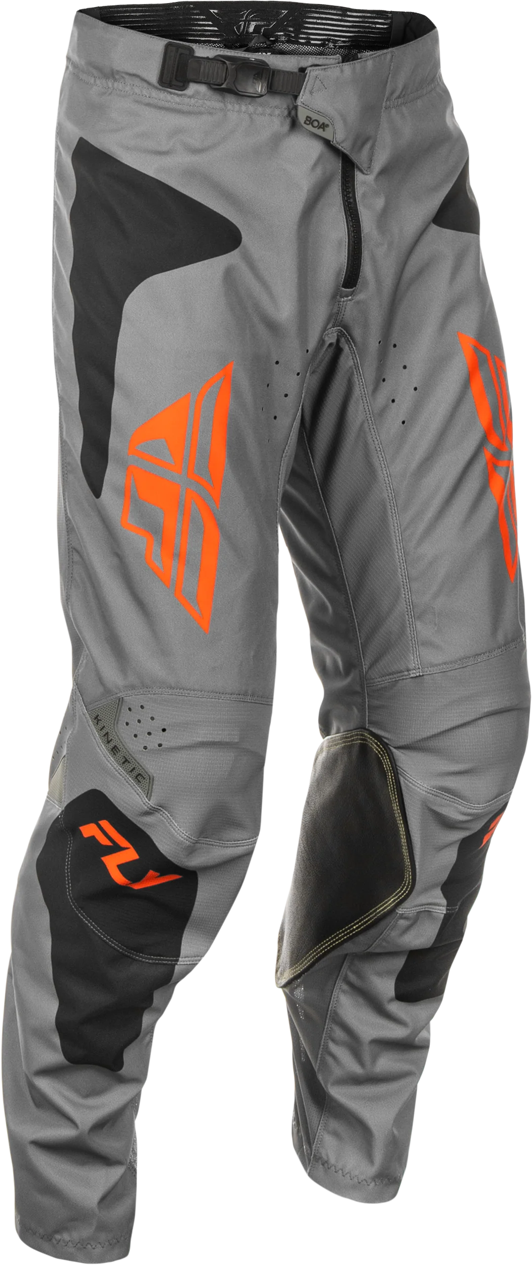 Fly MX25 Kinetic Sym Pants Grey Orange - Black