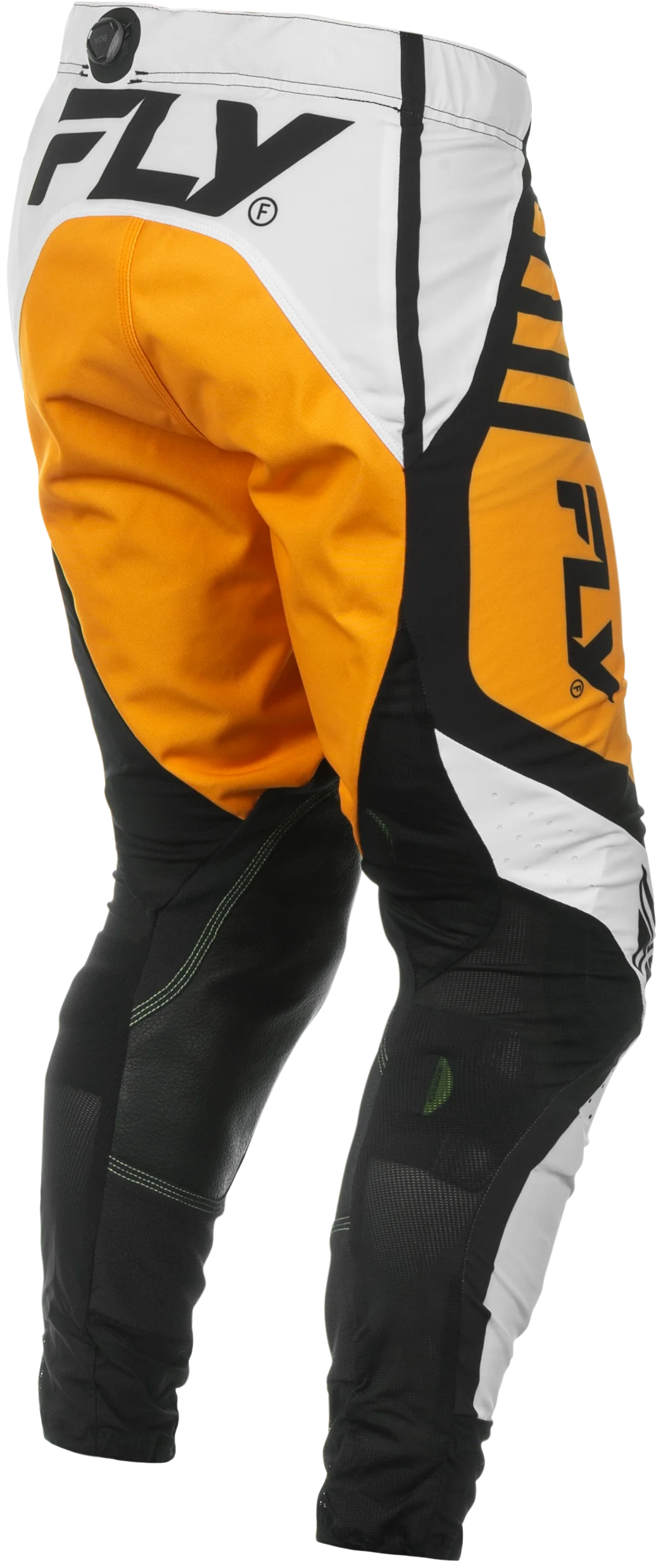 Fly MX25 Lite Pants White - Black Mustard - Image 3