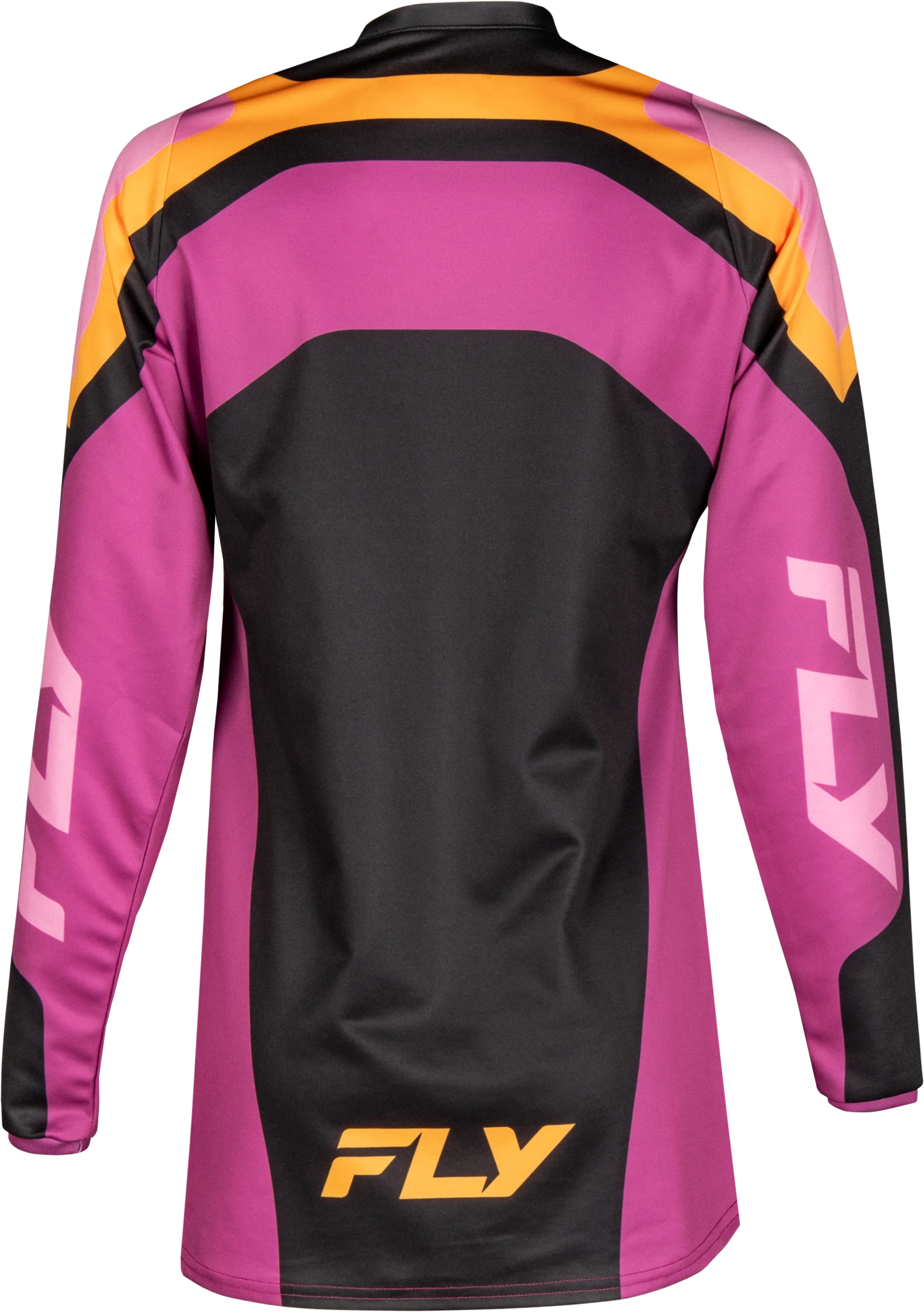 Fly MX25 Women's F-16 Jersey Mauve Yellow - Image 2