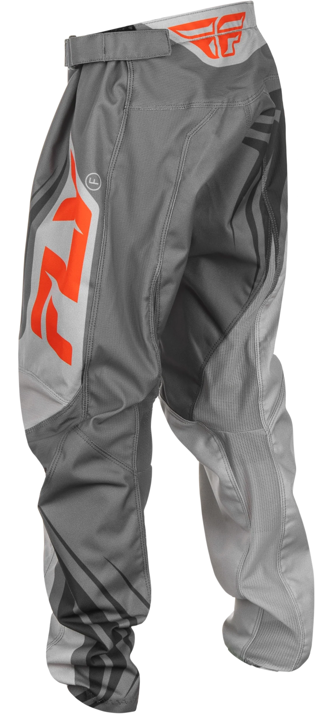 Fly MX25 Youth F-16 Pants Grey Orange - Image 2