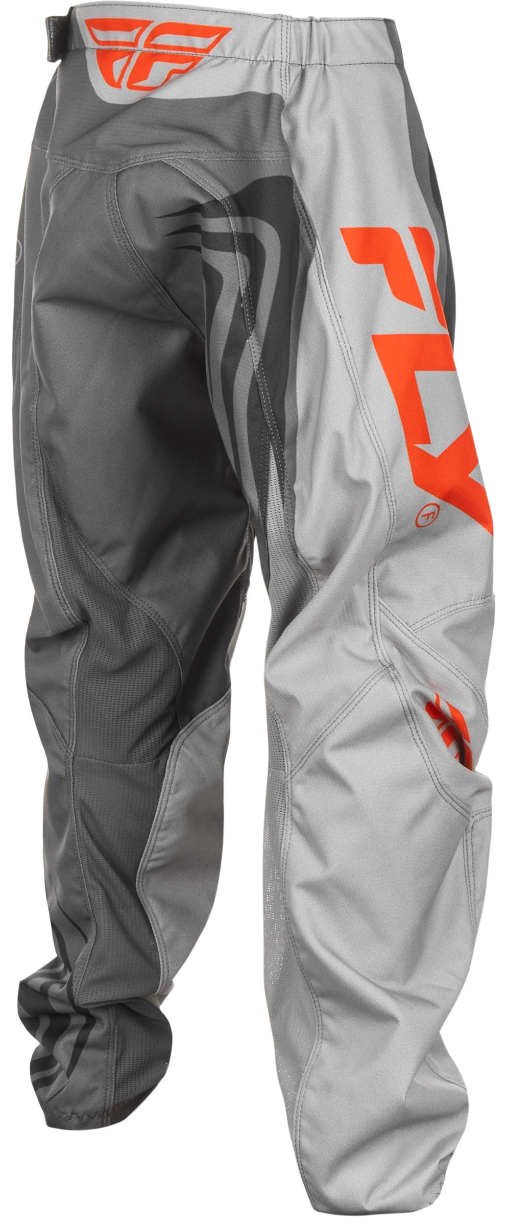 Fly MX25 Youth F-16 Pants Grey Orange - Image 3