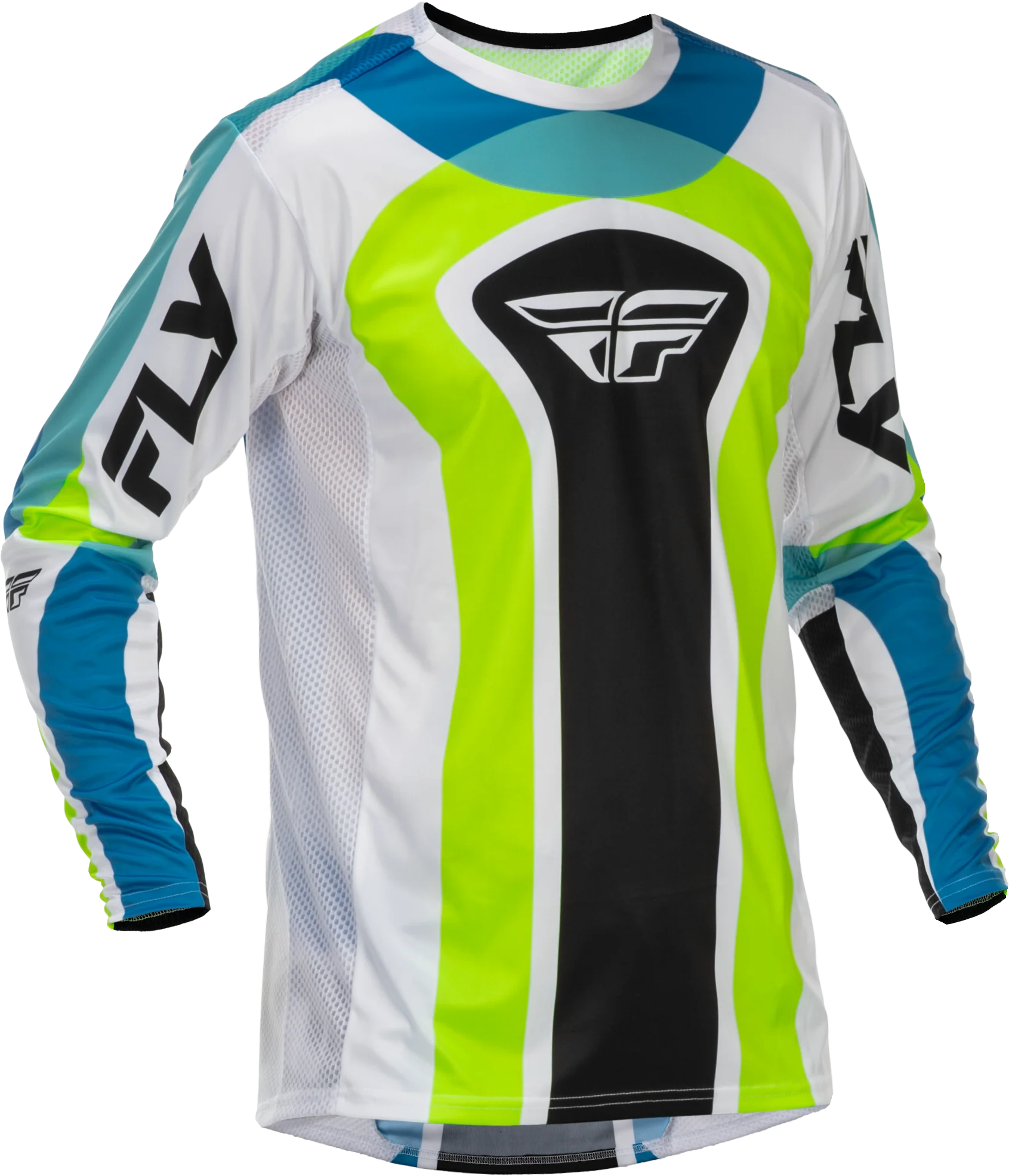 Fly MX26 Lite Limited Edition Jersey & Pants - Lime / Blue - Image 3
