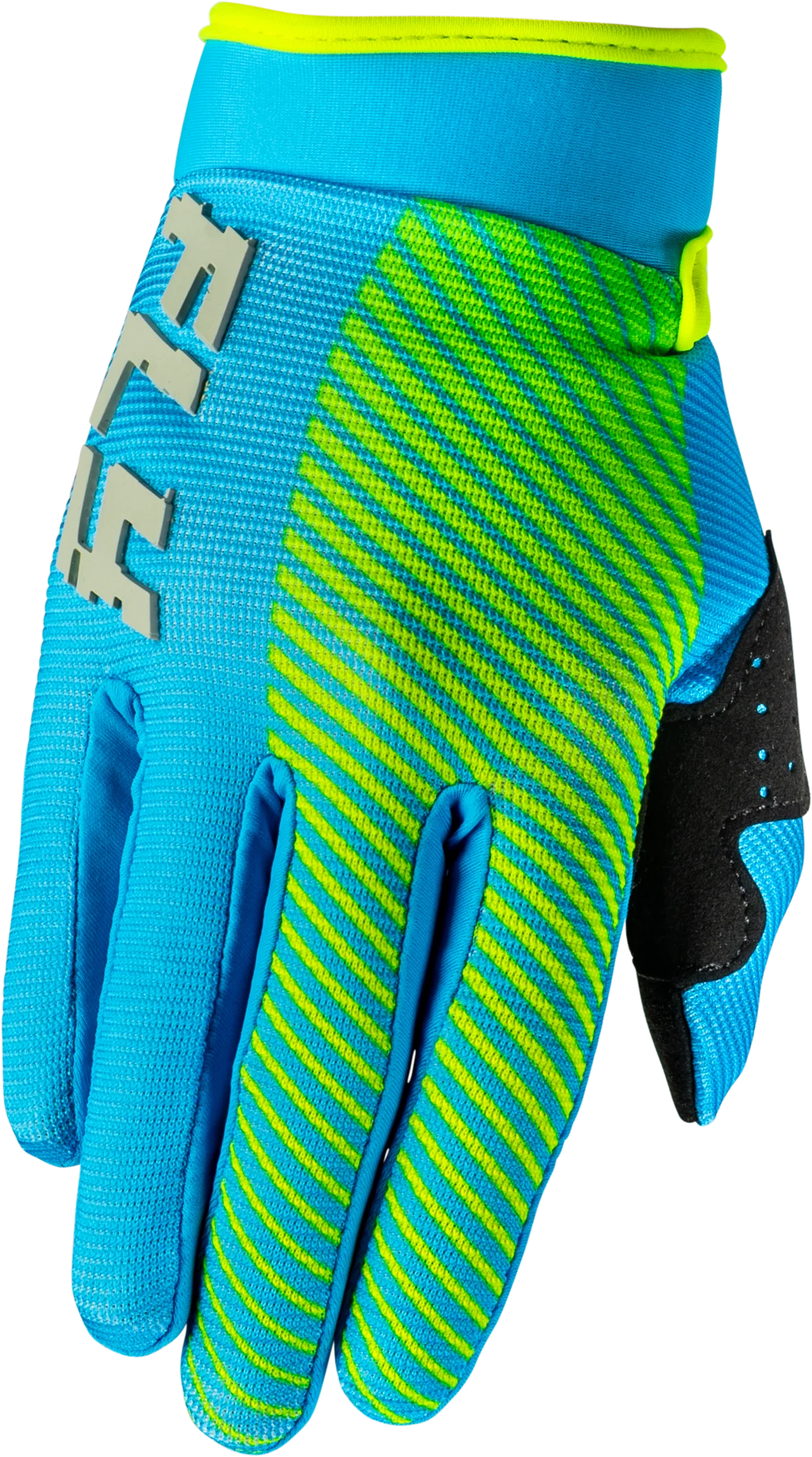 Fly MX26 Youth F-16 Gloves - Blue / Hi-Vis