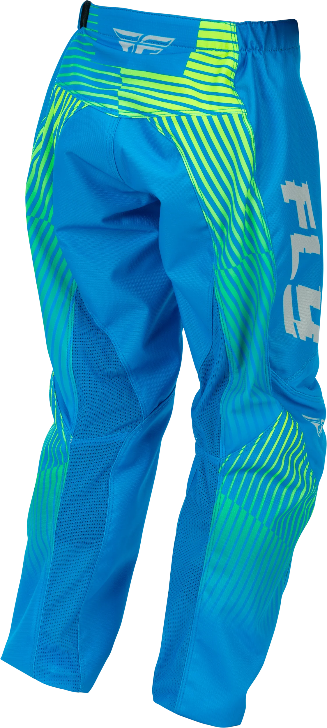 Fly MX26 Youth F-16 Pants - Blue / Hi-Vis - Image 3
