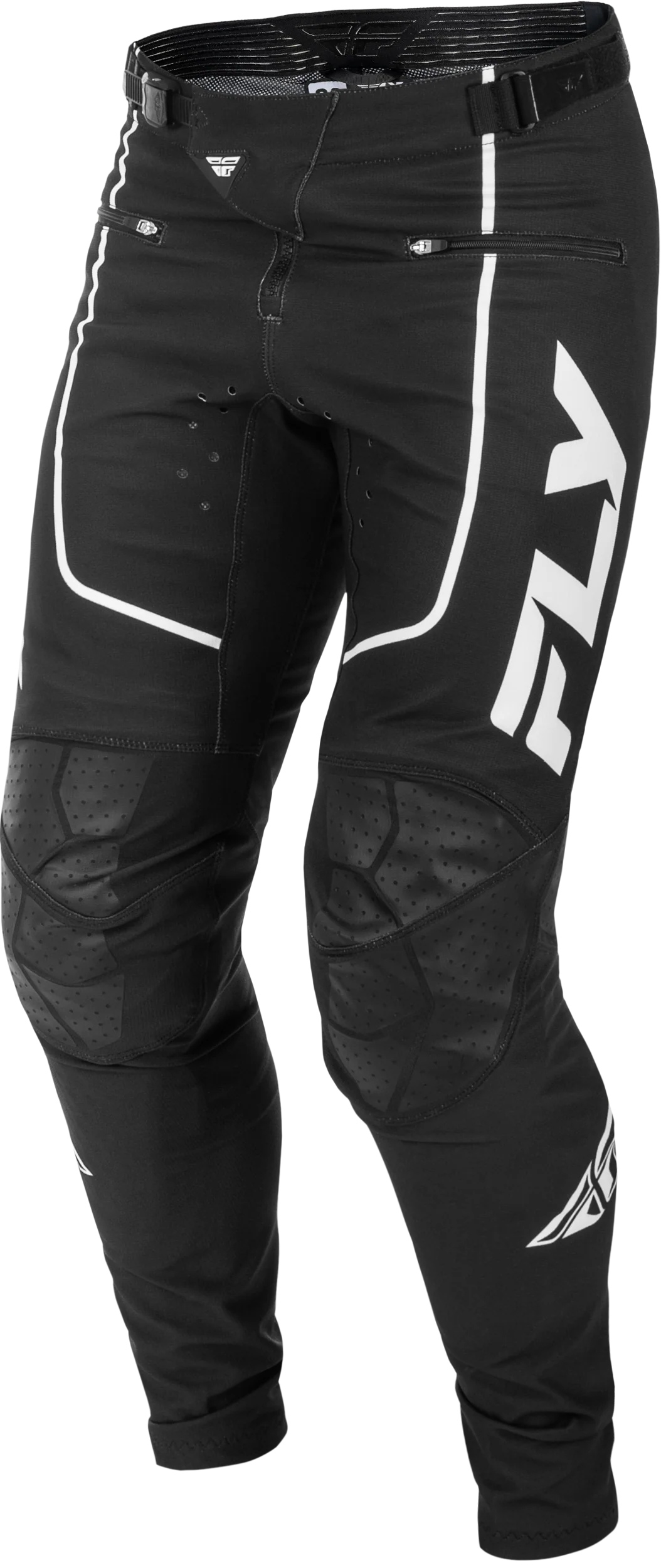 Fly Rayce MTB Pants - Black / White - Image 4