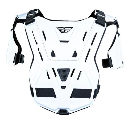 Fly Revel Roost Guard Armour Offroad Adult - White - Image 2