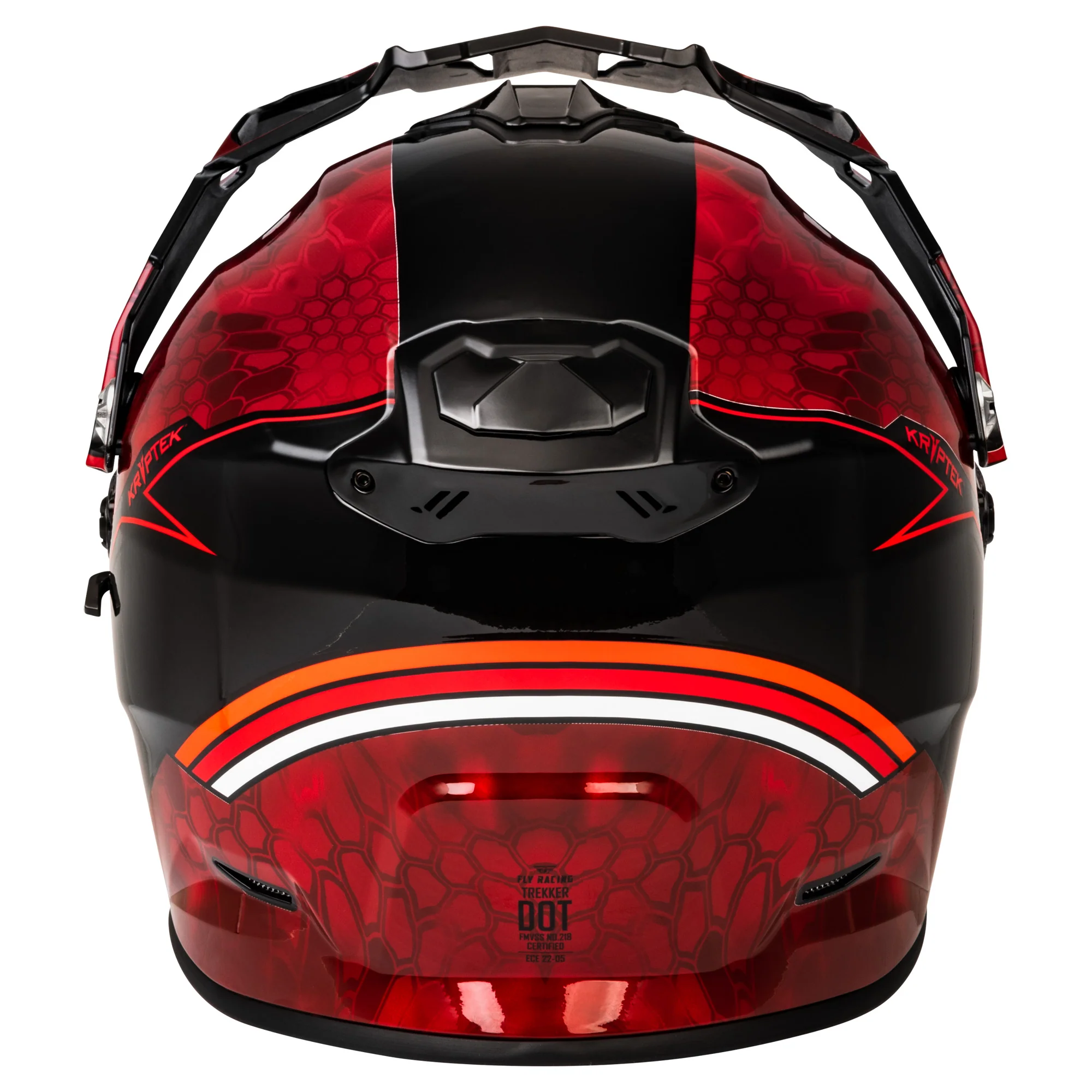 Fly Trekker Helmet Kryptek Conceal - Red / Black - Image 2