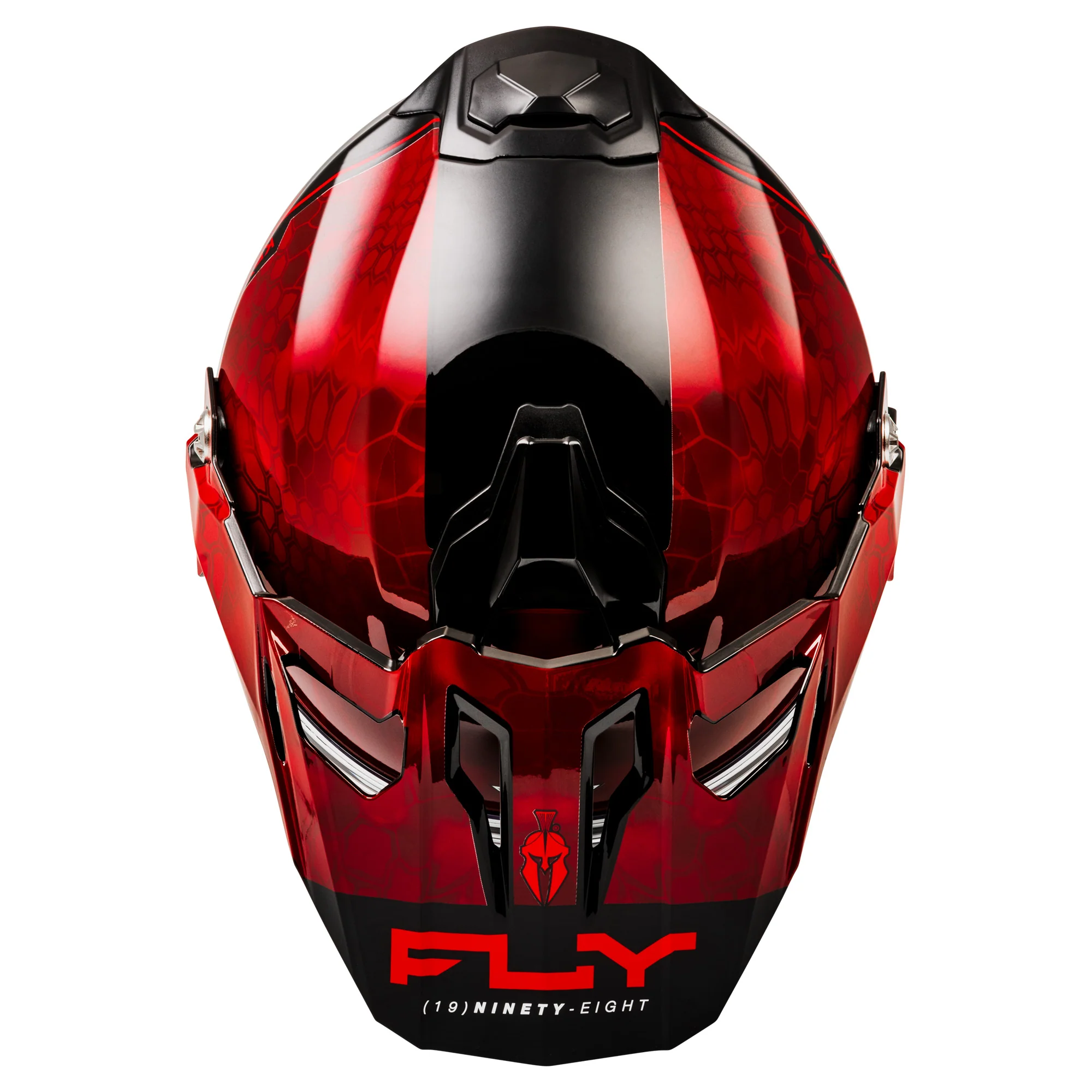 Fly Trekker Helmet Kryptek Conceal - Red / Black - Image 3