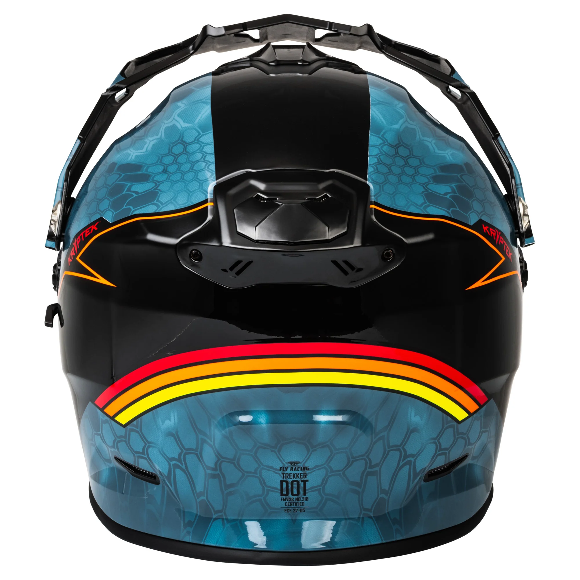 Fly Trekker Helmet Kryptek Conceal - Slate / Black / Red - Image 2
