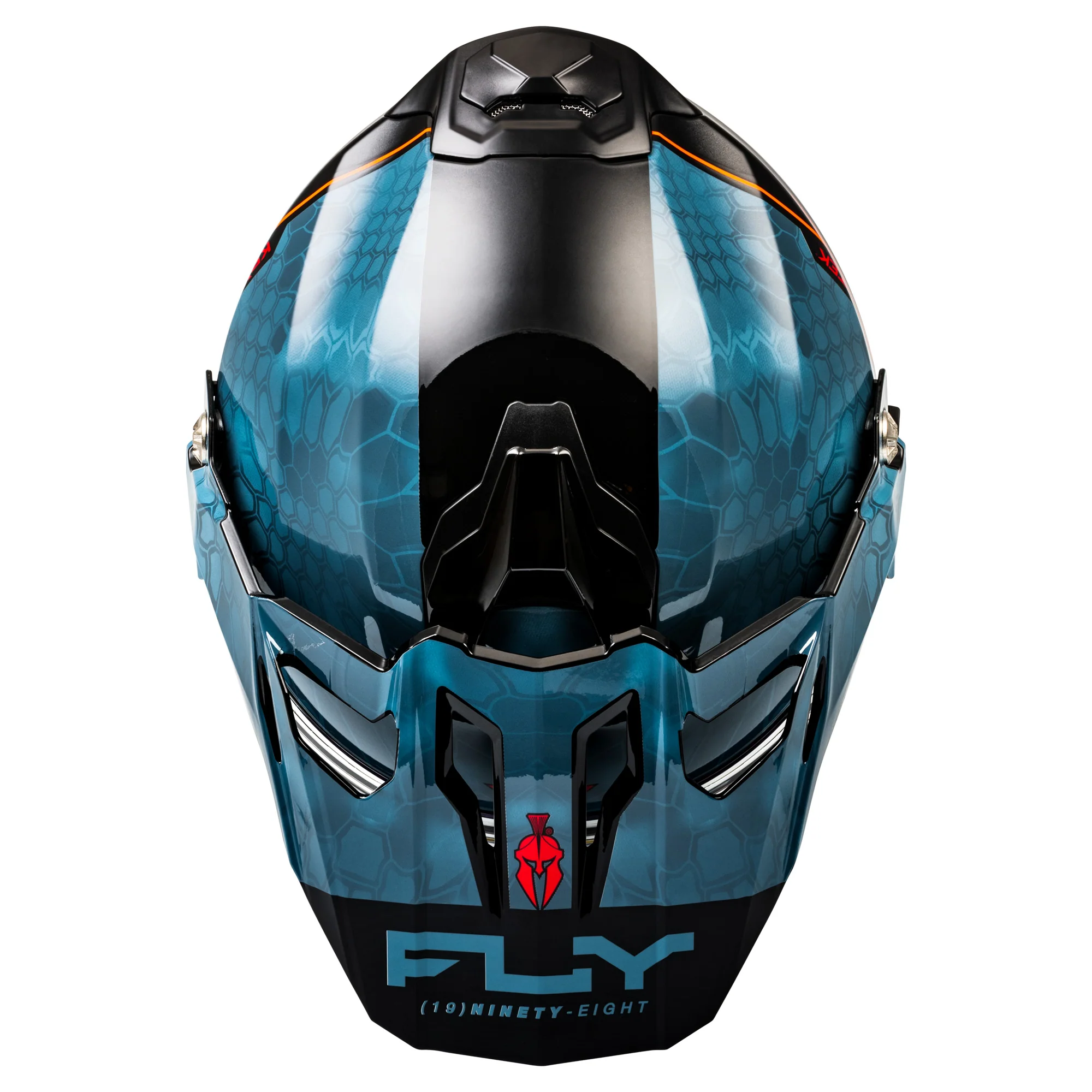 Fly Trekker Helmet Kryptek Conceal - Slate / Black / Red - Image 3