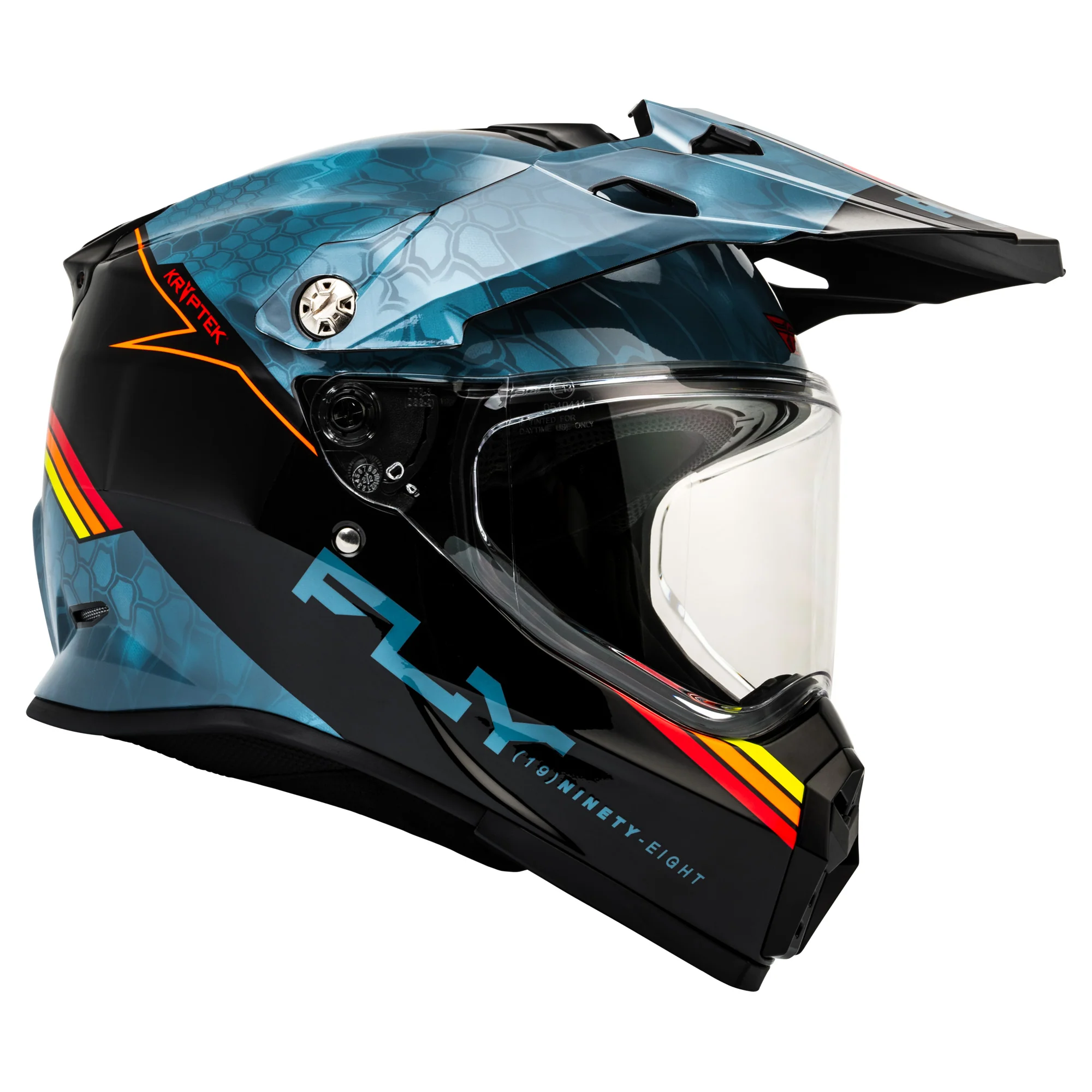 Fly Trekker Helmet Kryptek Conceal - Slate / Black / Red - Image 4