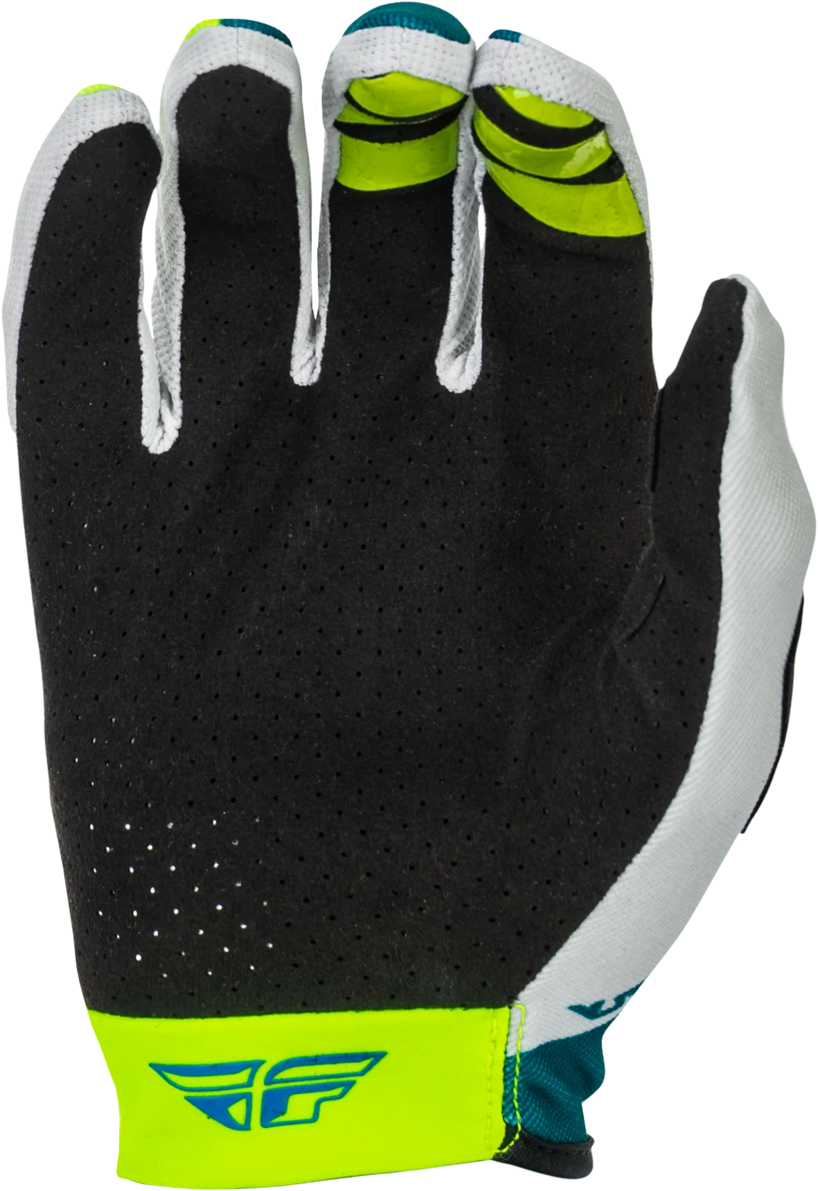 Fly Youth MX26 Lite Gloves - Grey / Lime - Image 2