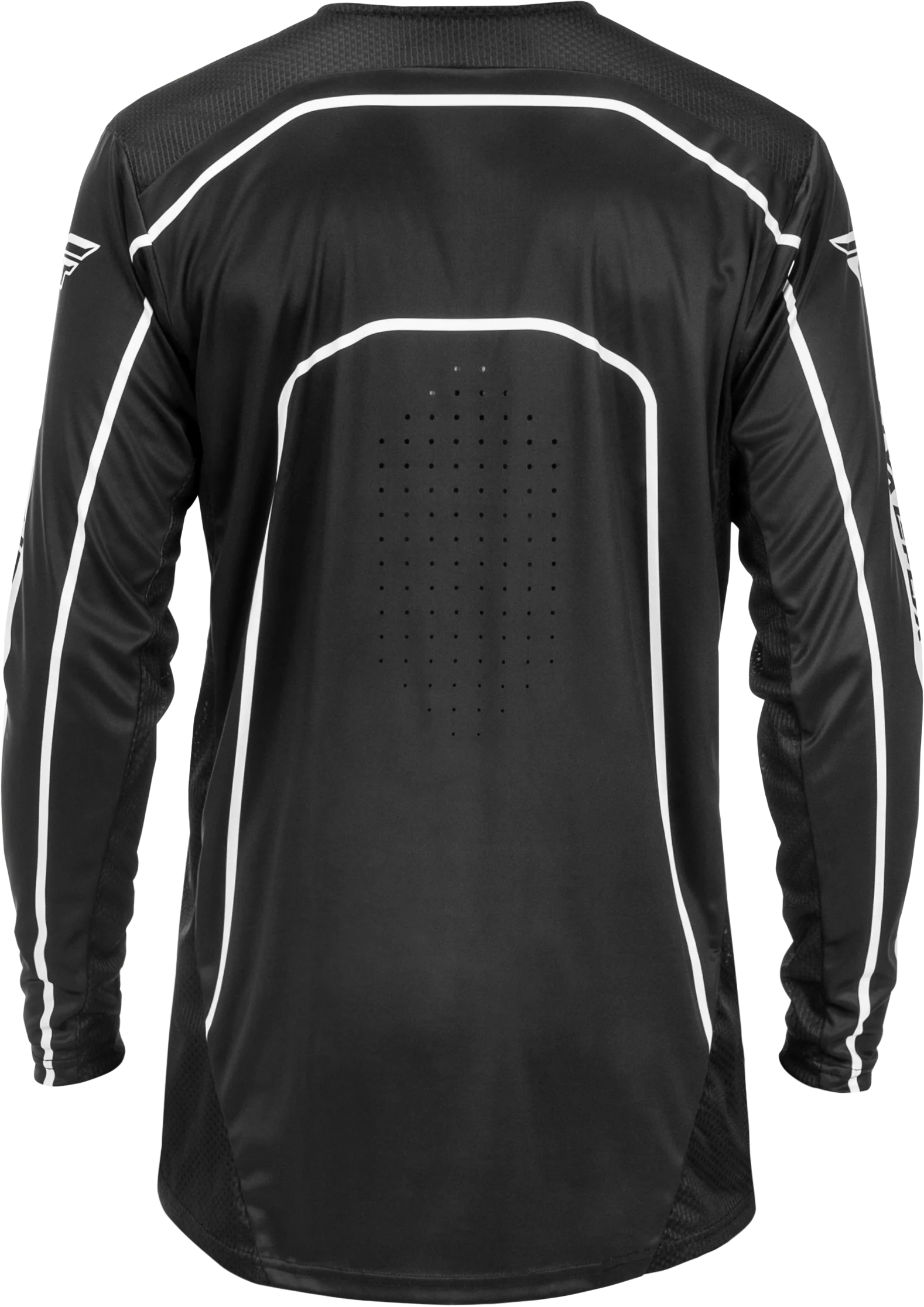 Fly Youth Rayce MTB Jersey - Black / White - Image 2