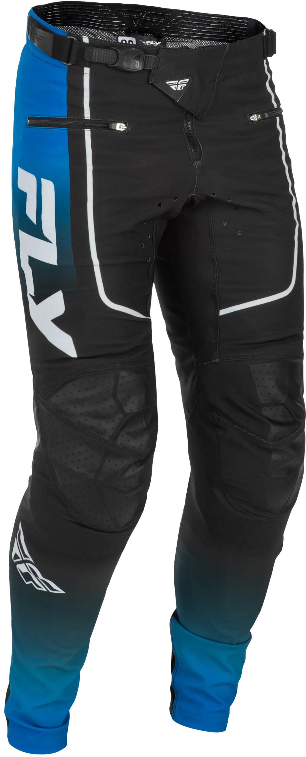 Fly Youth Rayce MTB Pants - Blue / Black / White