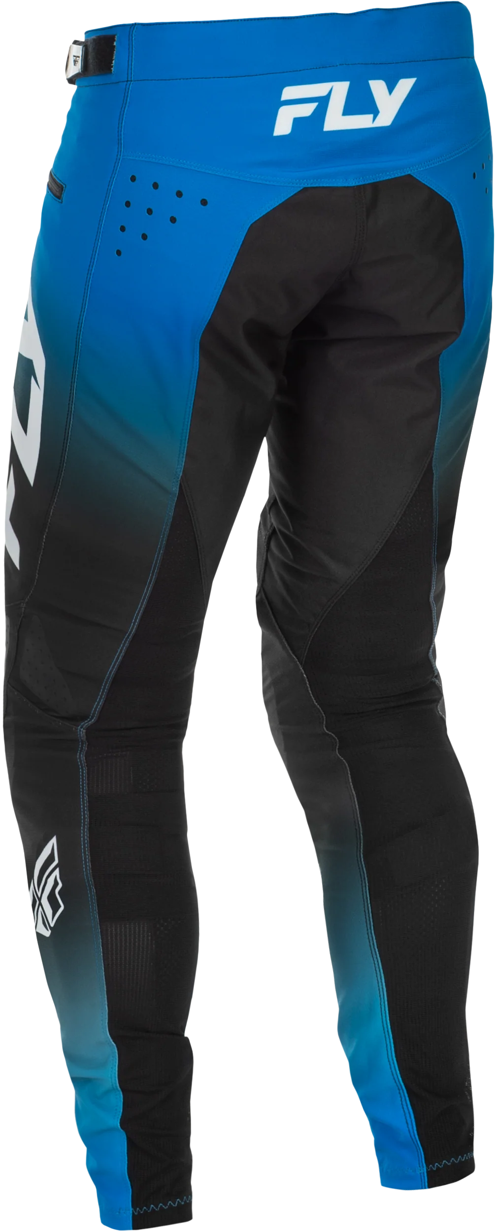 Fly Youth Rayce MTB Pants - Blue / Black / White - Image 2