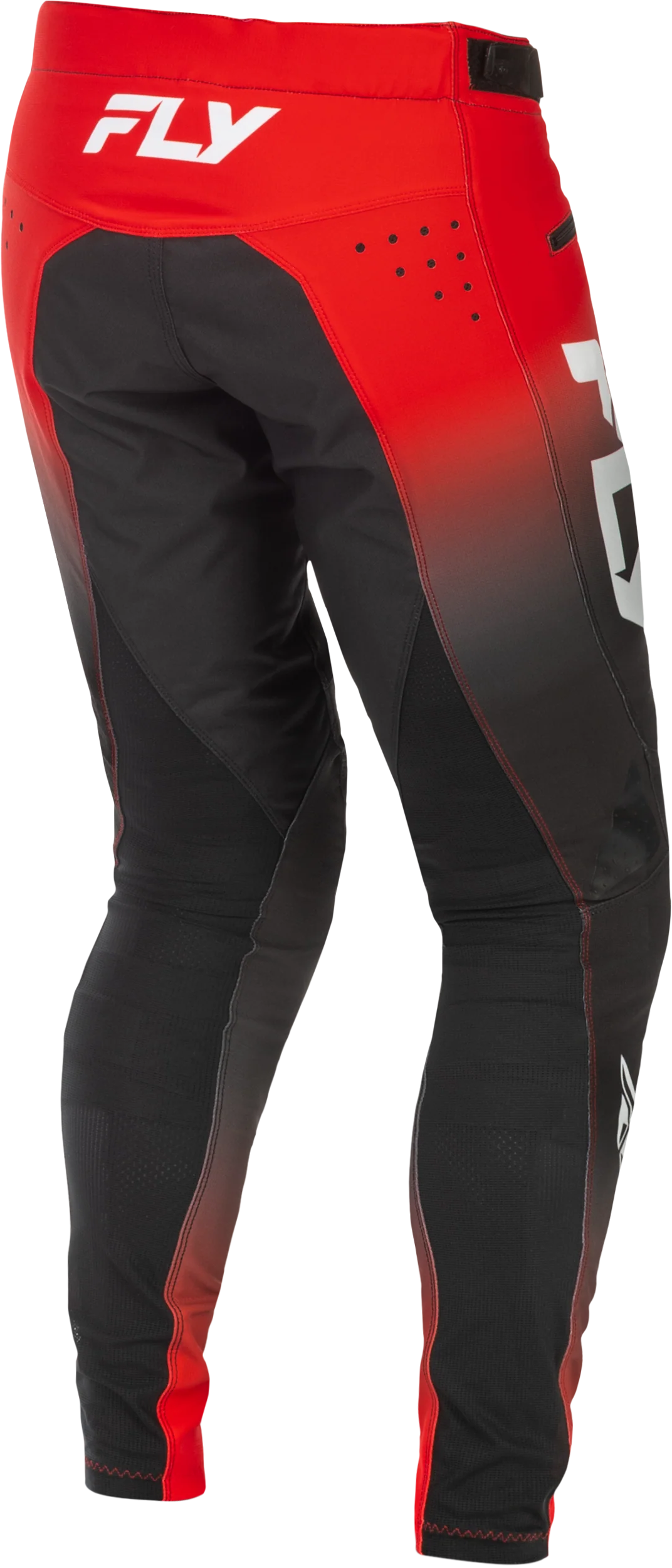 Fly Youth Rayce MTB Pants - Red / Black / White - Image 3