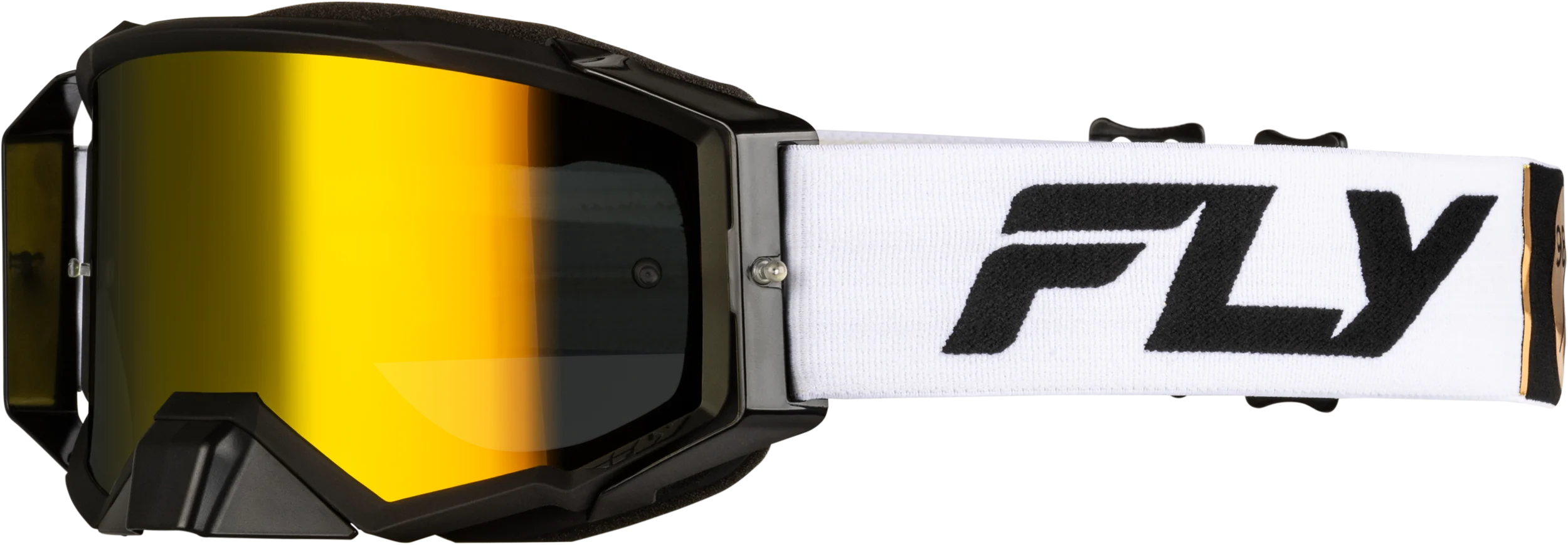 Fly Zone Pro Goggles - White / Black / Gold