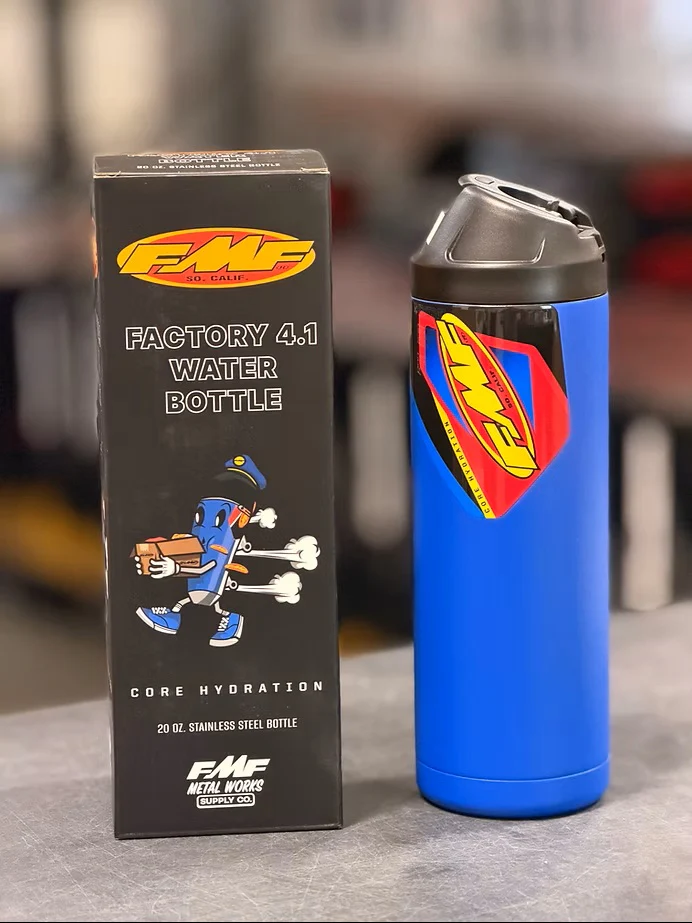 FMF Factory 4.1 Water Bottle - Blue - Image 2