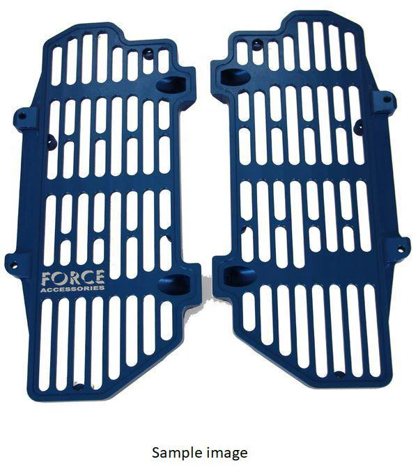 Force Blue Radiator Guard - Wr450F 12  15