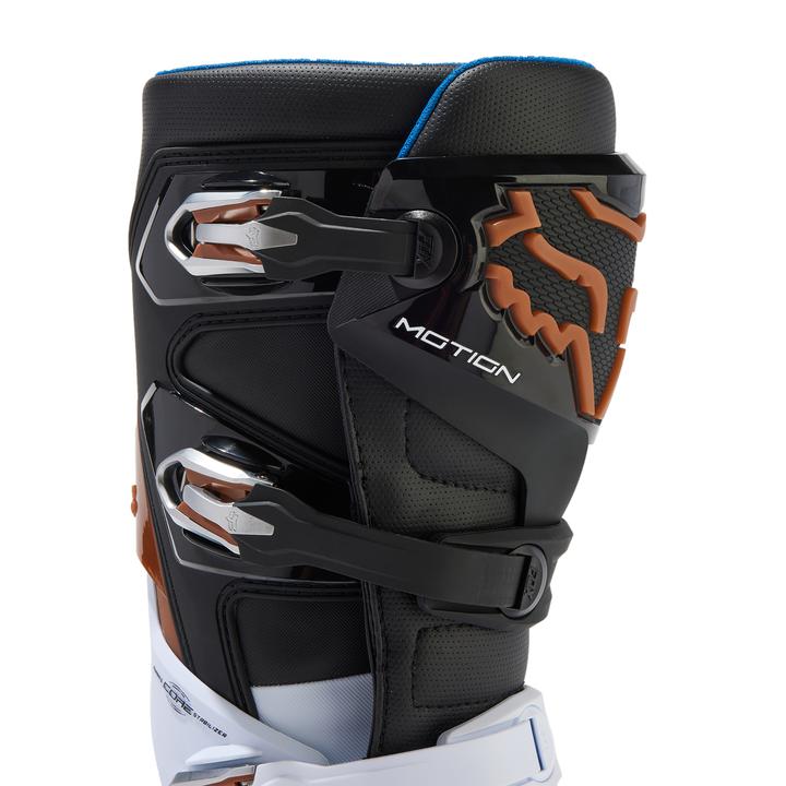 Fox Motion Boots - Black Gum - Image 7