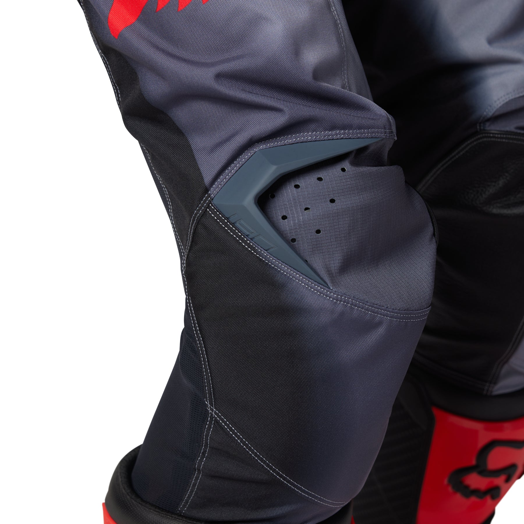 Fox 180 Interfere Pants Grey Red - Image 6