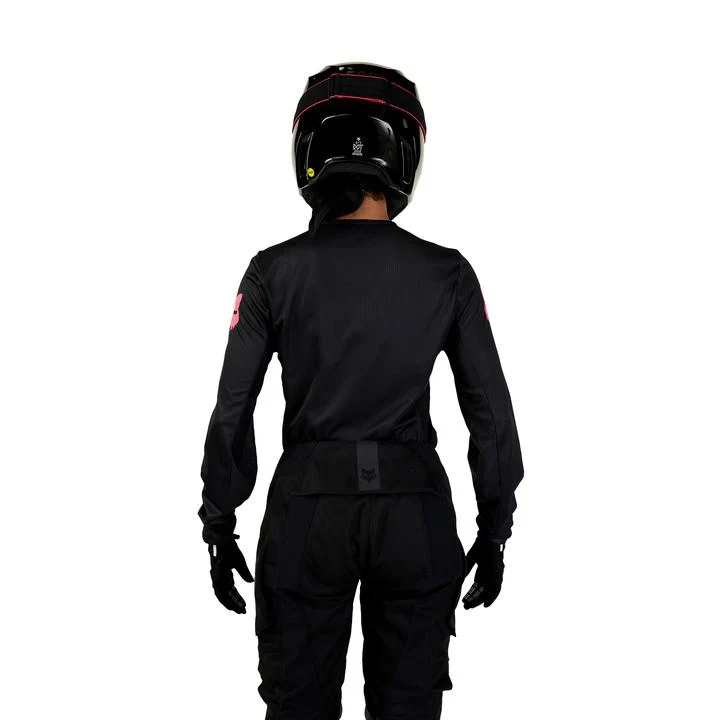 Fox MX27 Women's Blackout Jersey - Black - Image 2