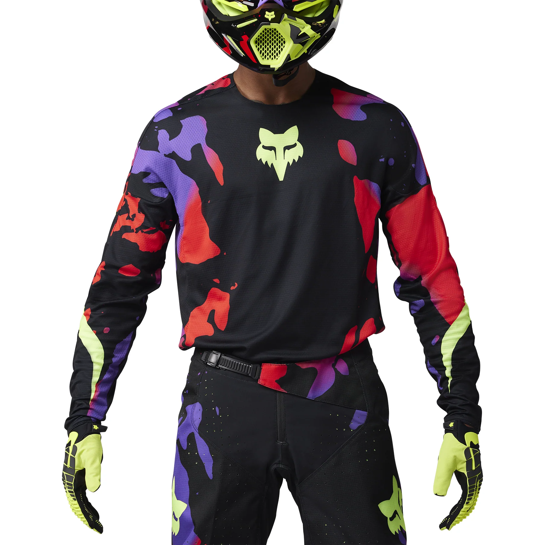 Fox MX25 360 Throttle Jersey - Black - Image 3