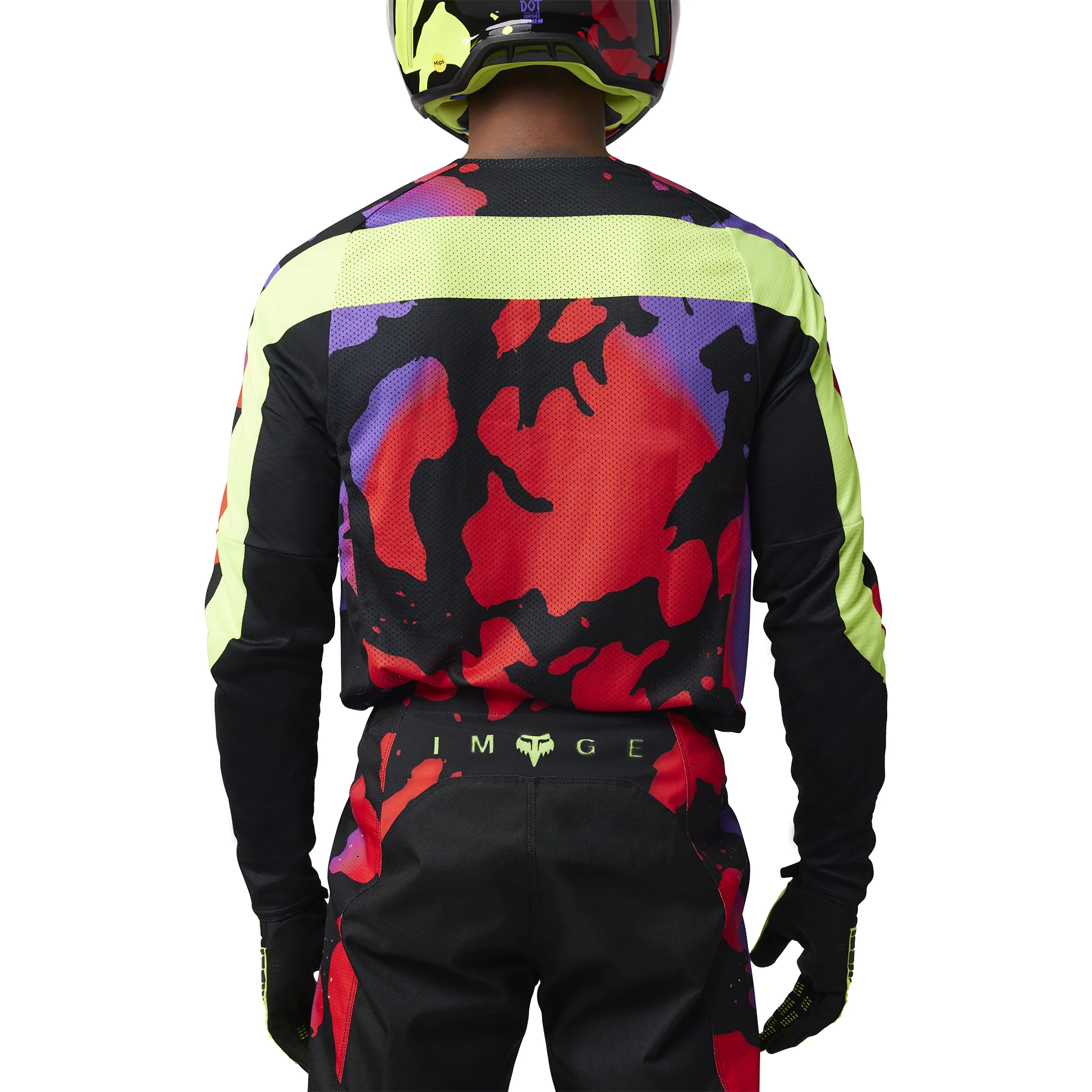 Fox MX25 360 Throttle Jersey - Black - Image 4