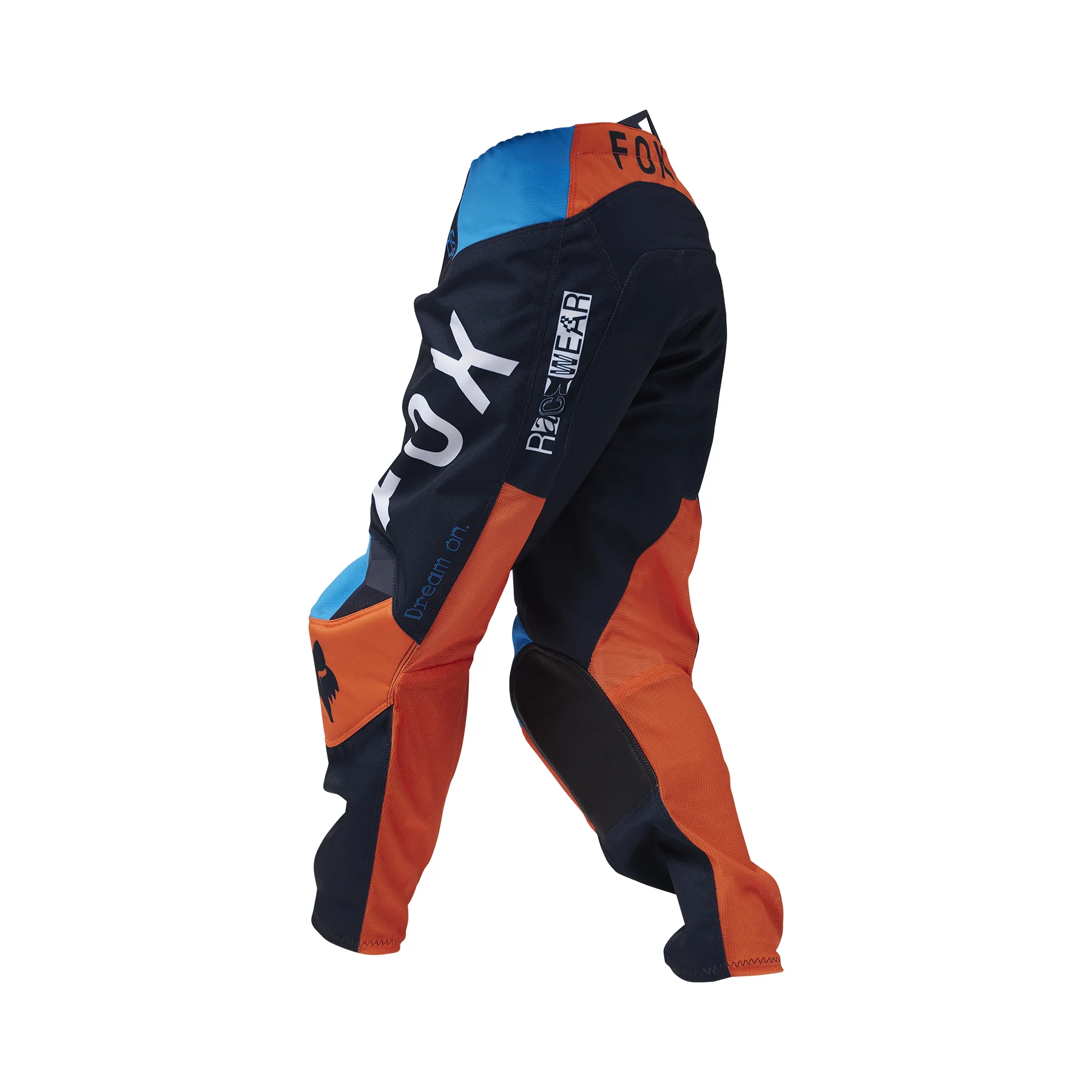 Fox MX25 Youth 180 Race Spec Pants Navy Orange - Image 2