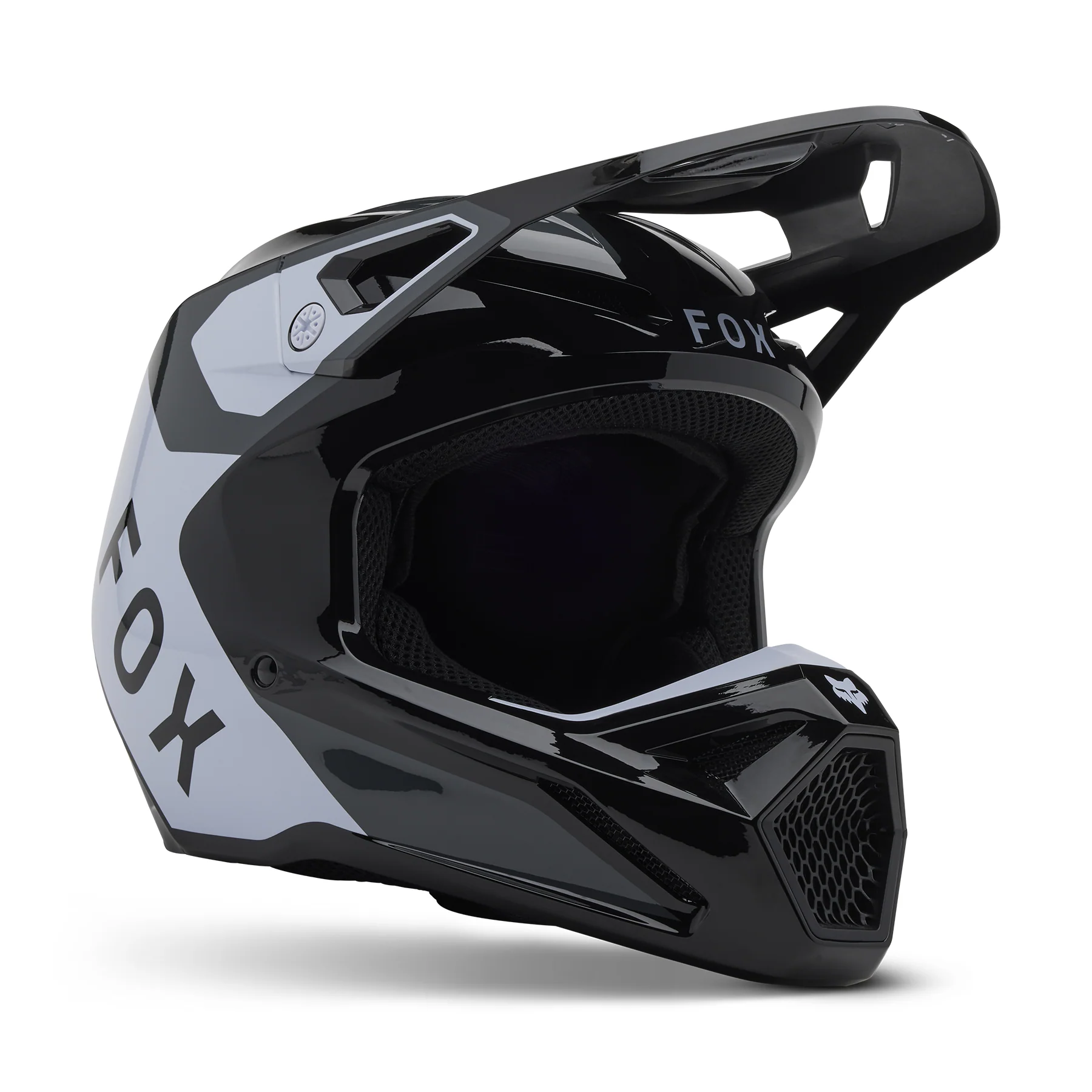 Fox MX25 Youth V1 Lean Helmet - Black - Image 2