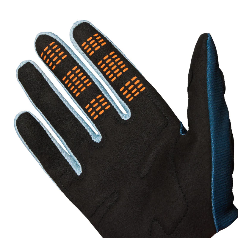 Fox MX26 180 Image Print Gloves - Blue / Orange - Image 3