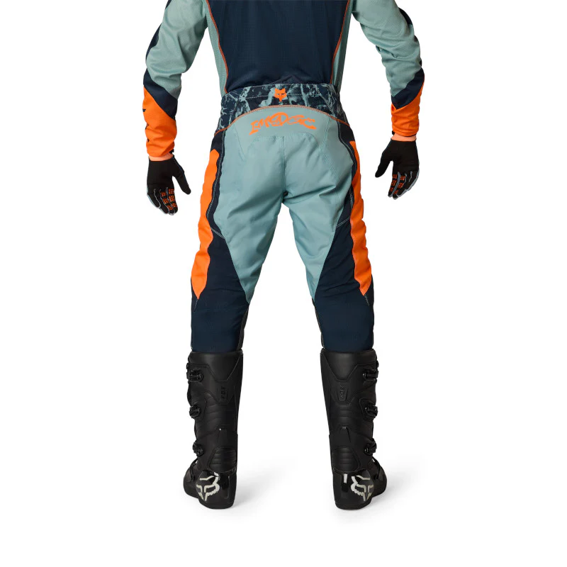 Fox MX26 180 Image Print Pants - Blue / Orange - Image 4