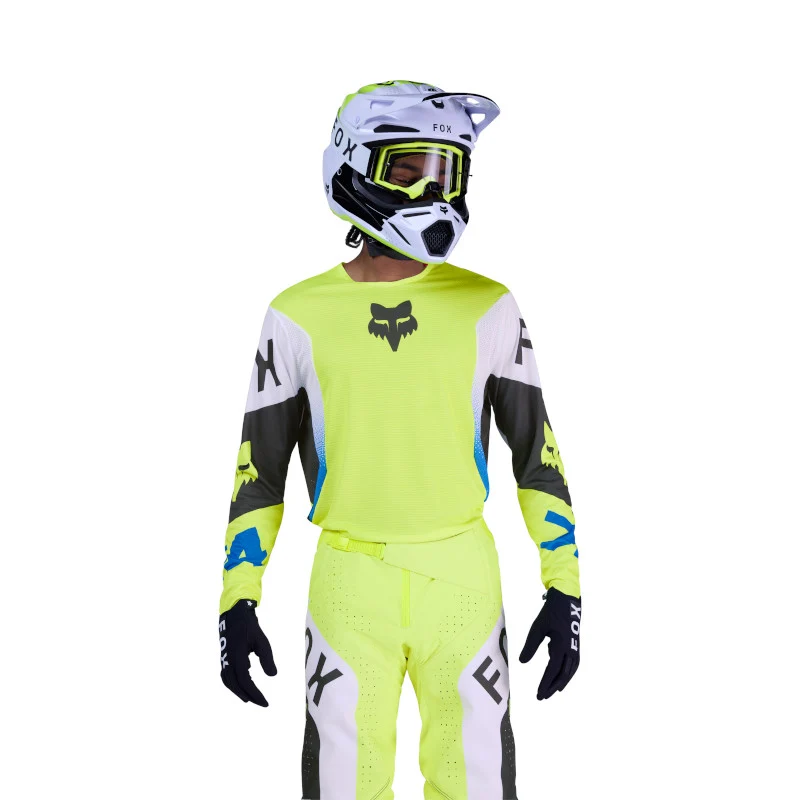 Fox MX26 360 Tine Jersey - Fluro Yellow - Image 3