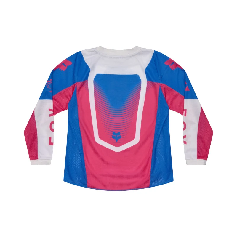 Fox MX26 Kids 180 Collect Jersey - Blue / Pink - Image 2