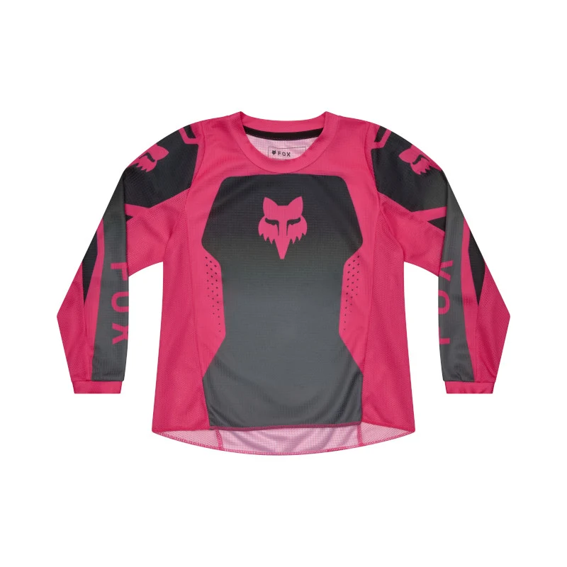 Fox MX26 Kids Girl 180 Shield Jersey - Black / Pink
