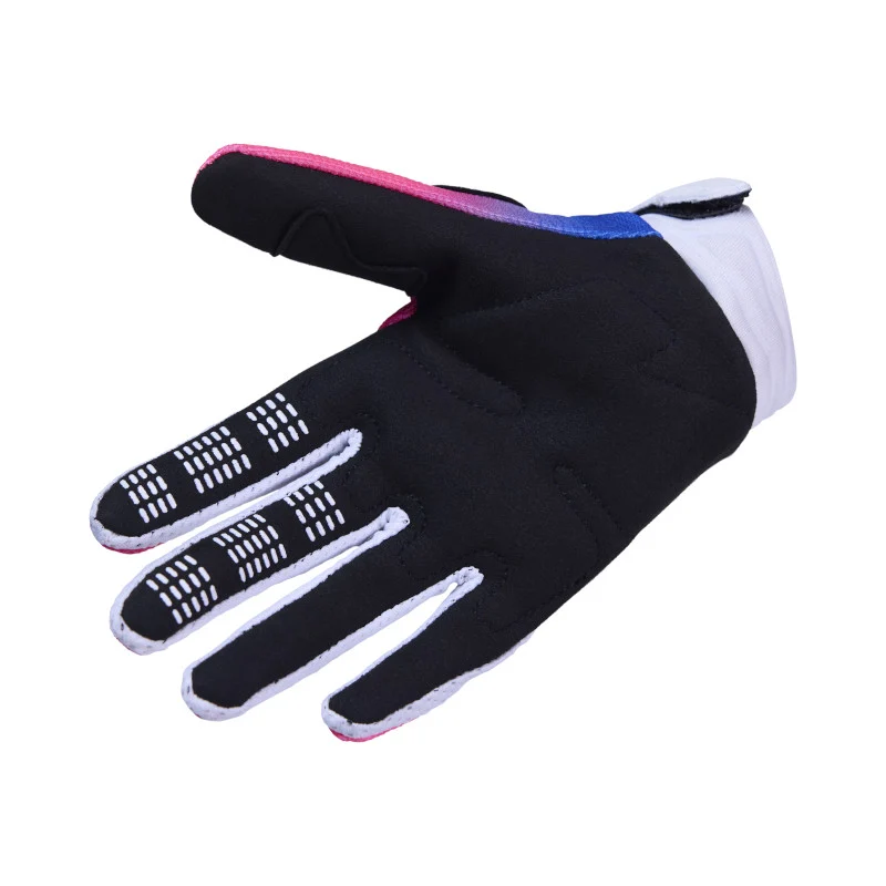 Fox MX26 Youth 180 Collect Gloves - Blue / Pink - Image 2