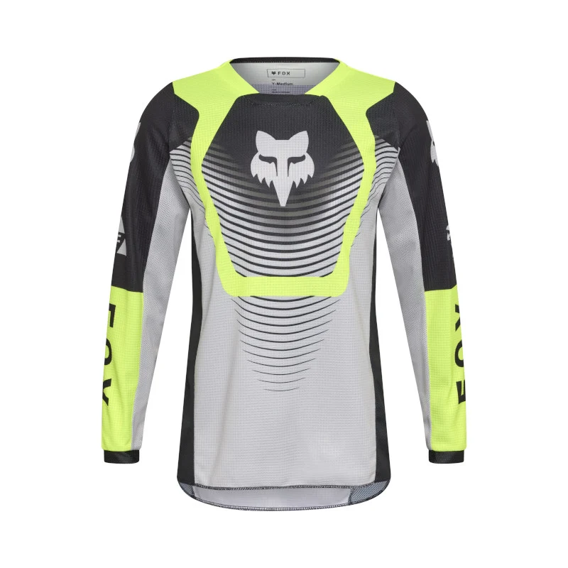 Fox MX26 Youth 180 Collect Jersey - Grey / Yellow