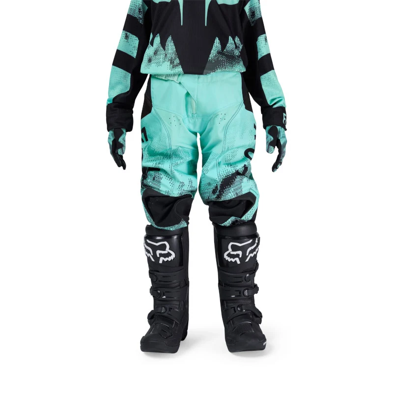 Fox MX26 Youth 180 Kairos Pants - Turquoise - Image 3
