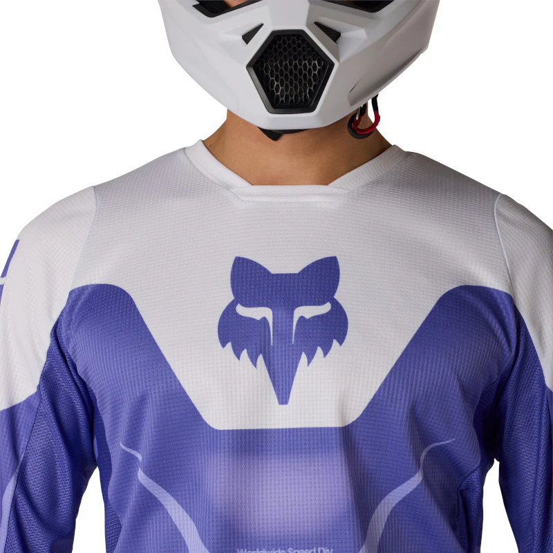 Fox MX26 Youth 180 Noble Jersey - Purple / White - Image 5