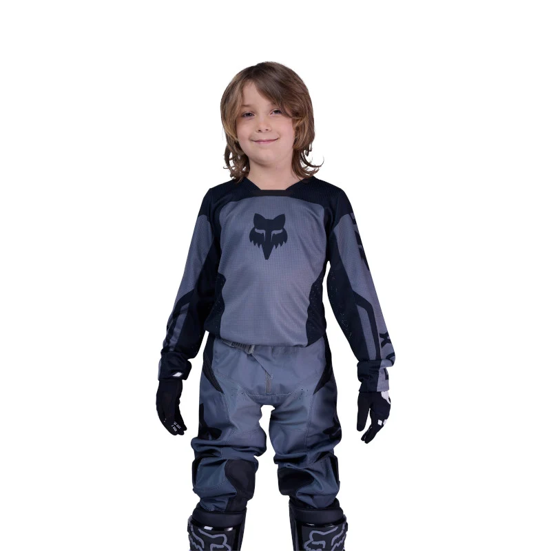 Fox MX26 Youth 180 Shield Jersey - Black - Image 3