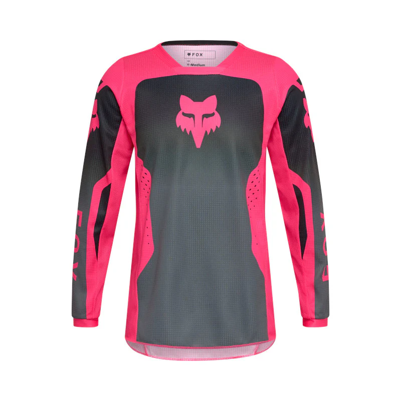Fox MX26 Youth Girl 180 Shield Jersey - Black / Pink